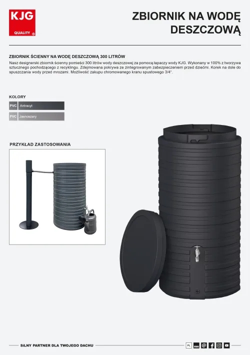 Zbiornik na wodę deszczową