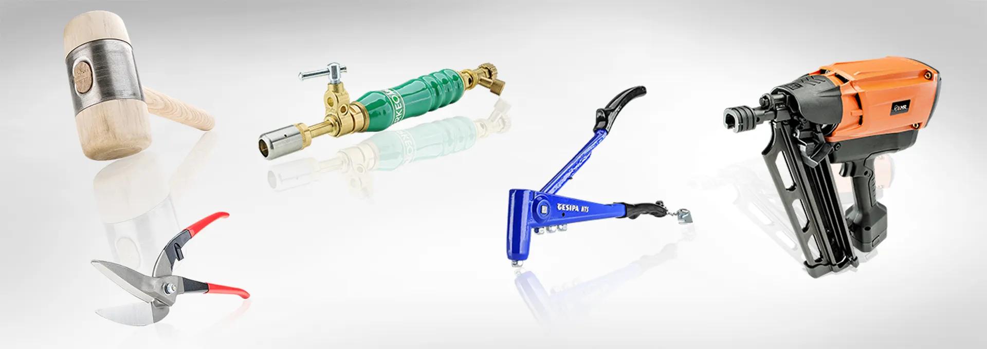 Obraz Narzędzia do prac dekarskich