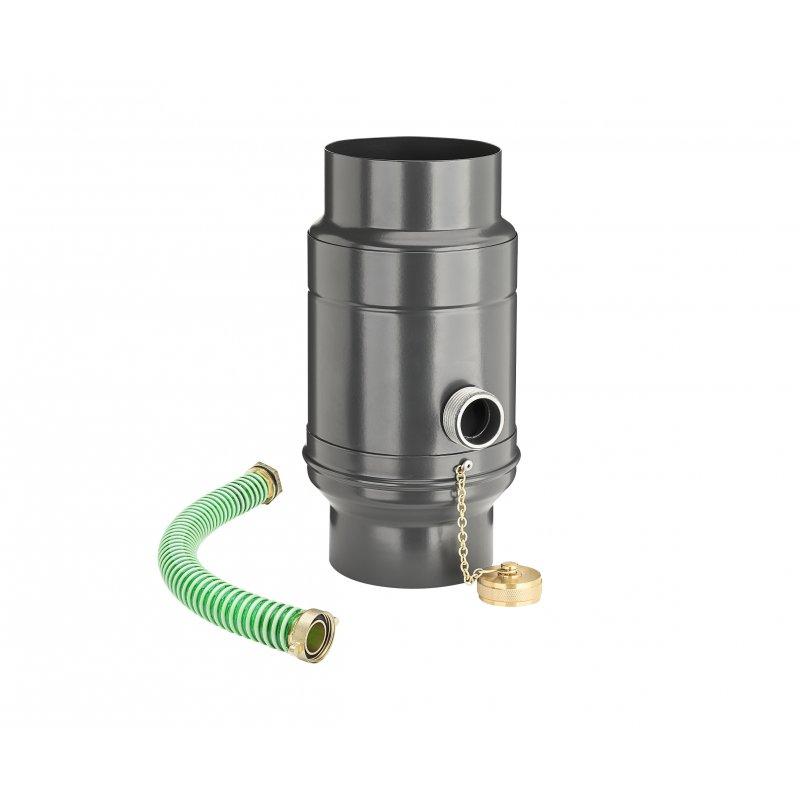 Zbiornik na wodę + wąź plastikowy  - Aluminium powlekane  - Antracyt  -  Obraz