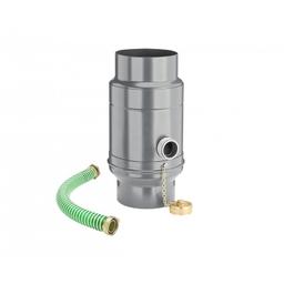 Zbiornik na wodę + wąź plastikowy  - Aluminium powlekane  - Jasnoszary  -  Obraz 1