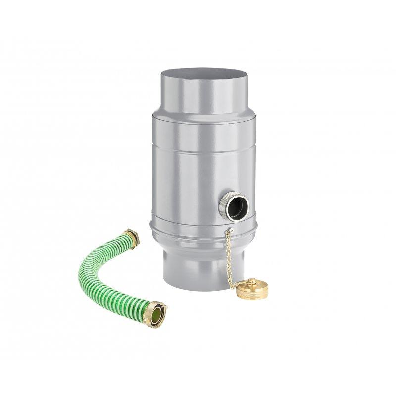 Zbiornik na wodę + wąź plastikowy  - Aluminium – Natur  - Ocynkowana stal powlekana – Srebrny  -  Obraz