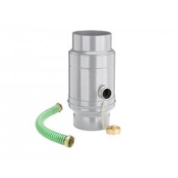 Zbiornik na wodę + wąź plastikowy  - Aluminium – Natur  - Ocynkowana stal powlekana – Srebrny  -  Obraz 1