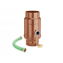 Zbiornik na wodę + wąź plastikowy  - Aluminium powlekane  - Ceglasty  -  Obraz 1