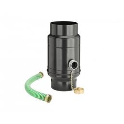 Zbiornik na wodę + wąź plastikowy - Aluminium – Natur - Ocynkowana stal powlekana – Czarny - Obraz 1