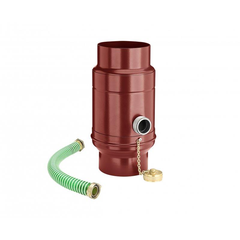 Zbiornik na wodę + wąź plastikowy  - Aluminium powlekane  - Czerwony  -  Obraz