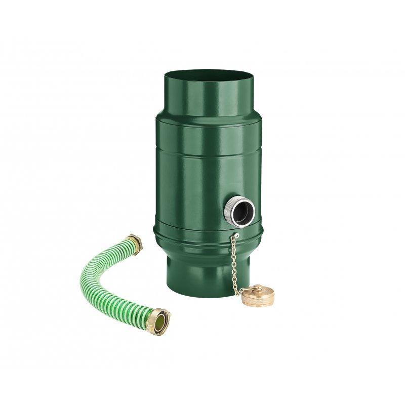 Zbiornik na wodę + wąź plastikowy  - Aluminium – Natur  - Ocynkowana stal powlekana – Zielony mech  -  Obraz