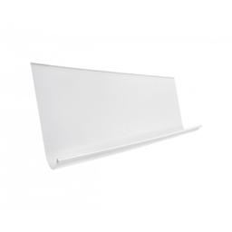 Rynna ležąca  [s=0,70]  - Aluminium powlekane
W.15  - Biały W.15  -  Obraz 1