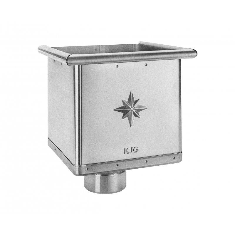 Kosz zlewowy kubiczny - Ocynkowana stal - U. S. Steel - Obraz