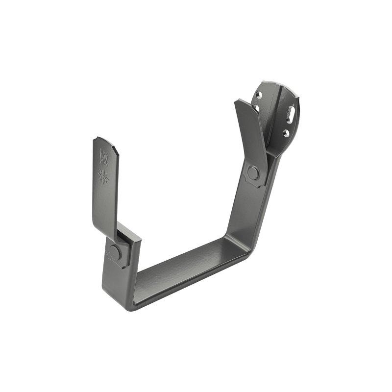 Hak doczołowy kwadratowy  - Aluminium – Natur  - Ocynkowana stal powlekana – Antracyt  -  Obraz