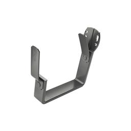 Hak doczołowy kwadratowy  - Aluminium – Natur  - Ocynkowana stal powlekana – Antracyt  -  Obraz 1