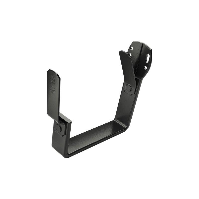 Hak doczołowy kwadratowy  - Aluminium – Natur  - Ocynkowana stal powlekana – Czarny  -  Obraz