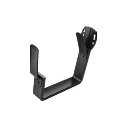 Hak doczołowy kwadratowy  - Aluminium – Natur  - Ocynkowana stal powlekana – Czarny  -  Obraz 1