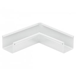 Narożnik wewnętrzny kwadratowy  - Ocynkowana stal powlekana  - Szaro biały  -  Obraz 2