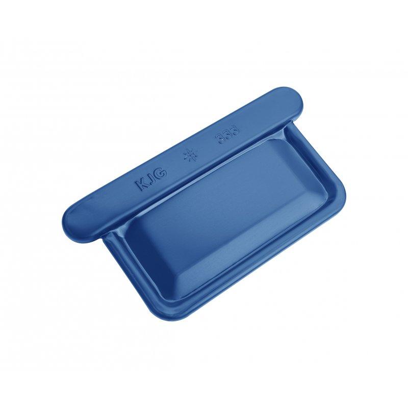 Denko rynny kwadratowe - Ocynkowana stal powlekana - Niebieski ciemny - Obraz