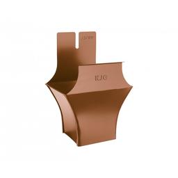 Wylot kwadratowy  - Ocynkowana stal powlekana  - Ceglasty  -  Obraz 1