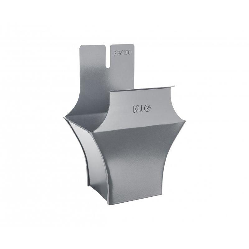 Wylot kwadratowy  - Ocynkowana stal powlekana  - Szary  -  Obraz