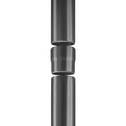 Łącznik rury spustowej mufa  - Ocynkowana stal  - U. S. Steel  -  Obraz 3