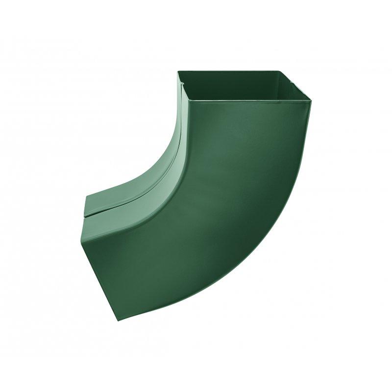 Kolano kwadratowe 72°  - Ocynkowana stal powlekana  - Zielony mech  -  Obraz