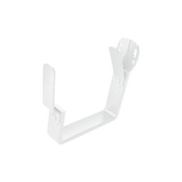 Hak doczołowy kwadratowy  - Aluminium powlekane  - Biały  -  Obraz 1