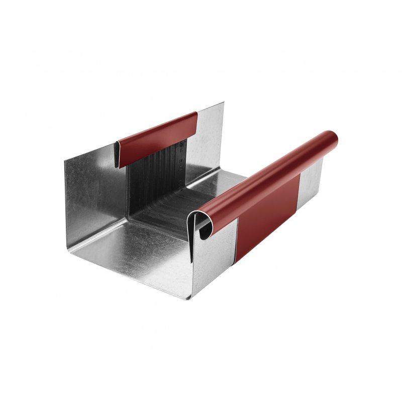 Rynna dylatacyjna kwadratowa  - Aluminium powlekane  - Czerwony  -  Obraz