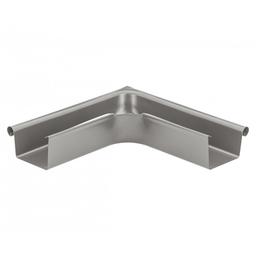 Narożnik zewnętrzny kwadratowy  - Aluminium powlekane  - Srebrny ciemny  -  Obraz 1