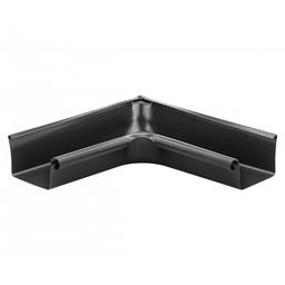 Narożnik wewnętrzny kwadratowy  - Aluminium powlekane  - Czarny  -  Obraz 1