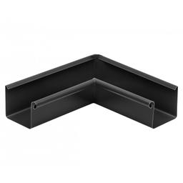 Narożnik wewnętrzny kwadratowy  - Aluminium powlekane  - Czarny  -  Obraz 2