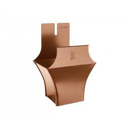 Wylot kwadratowy - Aluminium powlekane - Ceglasty - Obraz 1