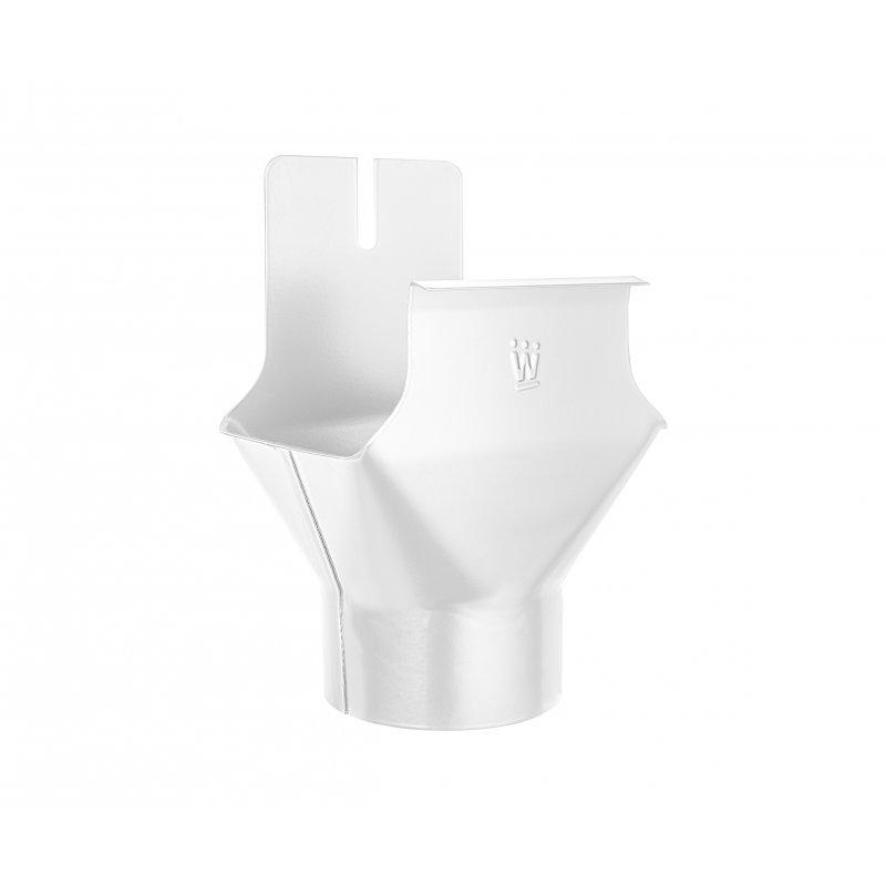 Wylot kwadrat/okrągły  - Aluminium powlekane  - Biały  -  Obraz