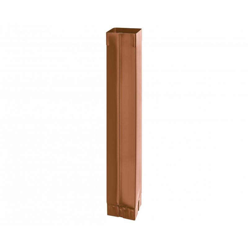 Rura spustowa kwadratowa  [s=0,70]  - Aluminium powlekane  - Ceglasty  -  Obraz