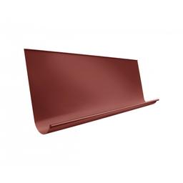 Rynna ležąca  [s=0,55]  - Ocynkowana stal powlekana  - Czerwony  -  Obraz 1