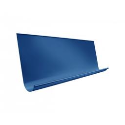 Rynna ležąca  [s=0,55]  - Ocynkowana stal powlekana  - Niebieski ciemny  -  Obraz 1