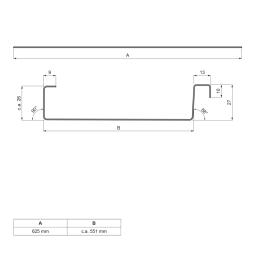 Taśma FALZ – 30 m  - Ocynkowana stal powlekana
STUCCO  - Ceglasty STUCCO  -  Obraz 2