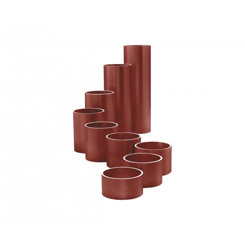 Taśma cięta z folią – 60 m  - Ocynkowana stal powlekana
MARCEGAGLIA  - Czerwony  -  Obraz