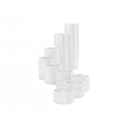 Taśma cięta z folią – 60 m  - Ocynkowana stal powlekana
MARCEGAGLIA  - Biały  -  Obraz 1