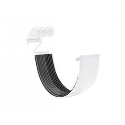 Łącznik rynny  - Ocynkowana stal powlekana  - Szaro biały  -  Obraz 1