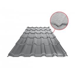 Blachodachówka UNI 2 SQ (sound – aqua)  - Ocynkowana stal powlekana  - Szary  -  Obraz 1