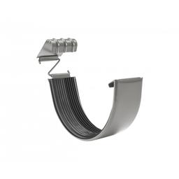 Łącznik rynny  - Ocynkowana stal powlekana  - Srebrny ciemny – P.20  -  Obraz 1