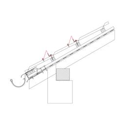 Łapacz śniegu  - Ocynkowana stal powlekana  - Miedź metaliczna  -  Obraz 2