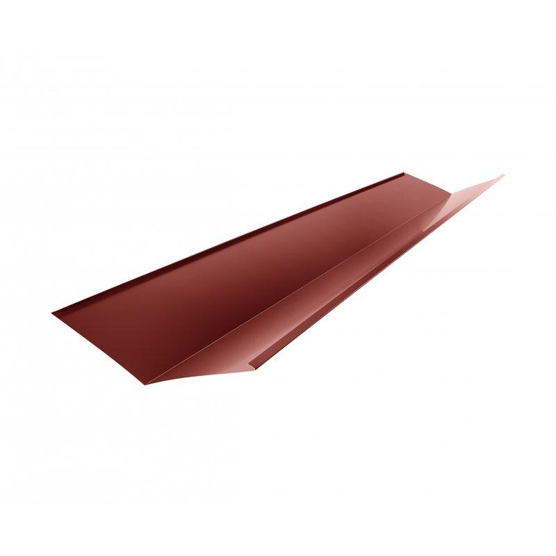 Rynna koszowa  - Ocynkowana stal powlekana  - Czerwony  -  Obraz