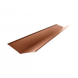 Rynna koszowa  - Ocynkowana stal powlekana  - Ceglasty  -  Obraz 1