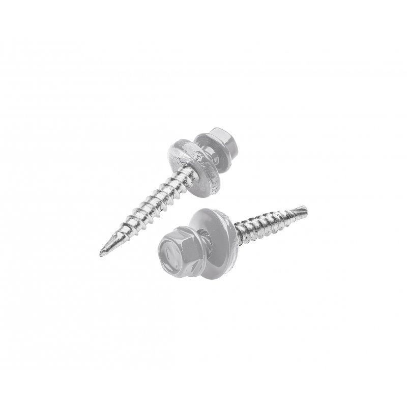 Wkręt farmerski stal ocynkowana  - Ocynkowana stal powlekana  - Srebrny  -  Obraz