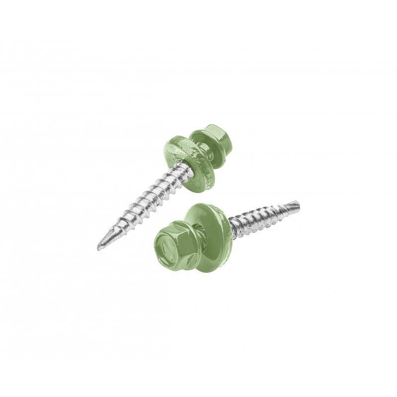 Wkręt farmerski stal ocynkowana  - Ocynkowana stal powlekana  - Trawa zielona  -  Obraz