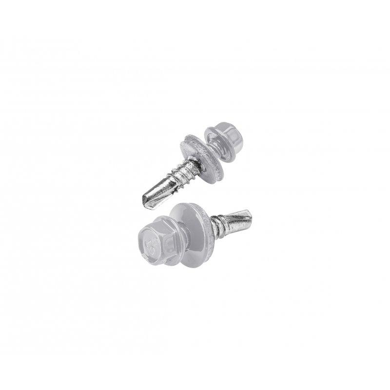 Wkręt samowiercący ocynkowana stal GT5  - Ocynkowana stal powlekana  - Srebrny  -  Obraz