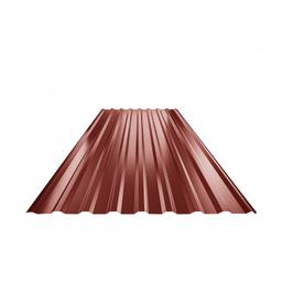 Trapez dachowy TR 18A  - Ocynkowana stal powlekana  - Czerwony  -  Obraz 1