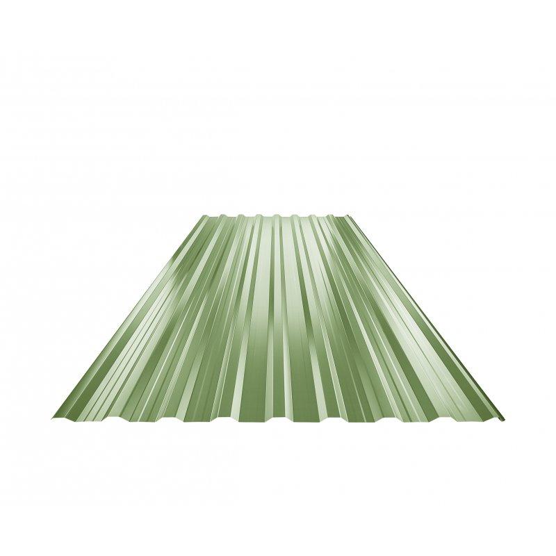 Trapez dachowy z przetłoczeniem TR 18A+  - Ocynkowana stal powlekana  - Trawa zielona  -  Obraz