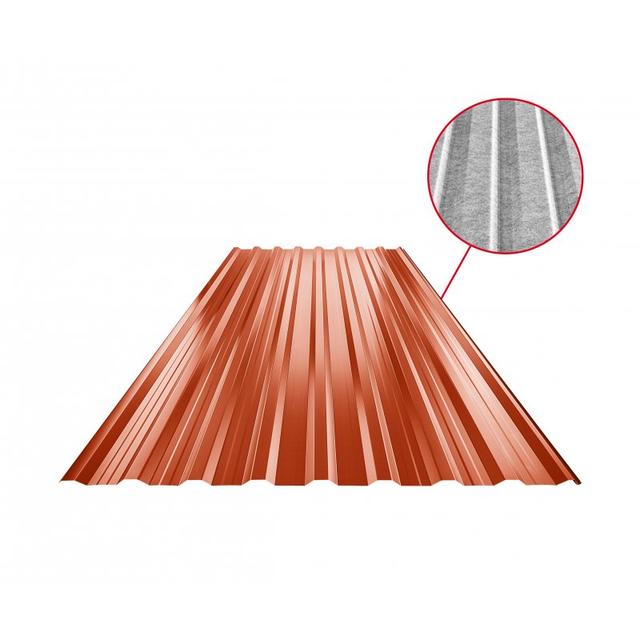 Obraz - Trapez dachowy z przetłoczeniem TR 18A+ SQ (sound – aqua)null