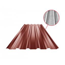 Trapez dachowy z przetłoczeniem TR 35A+ SQ (sound – aqua)  - Ocynkowana stal powlekana  - Czerwony  -  Obraz 1