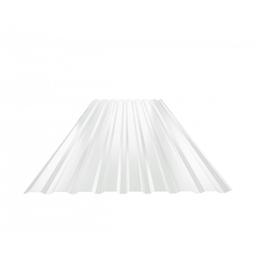 Trapez elewacyjny TR 18B  - Ocynkowana stal powlekana  - Szaro biały  -  Obraz 1