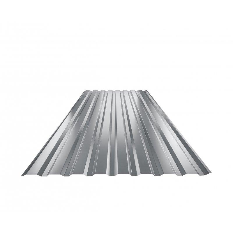 Trapez elewacyjny TR 18B  - Ocynkowana stal powlekana  - Szary  -  Obraz